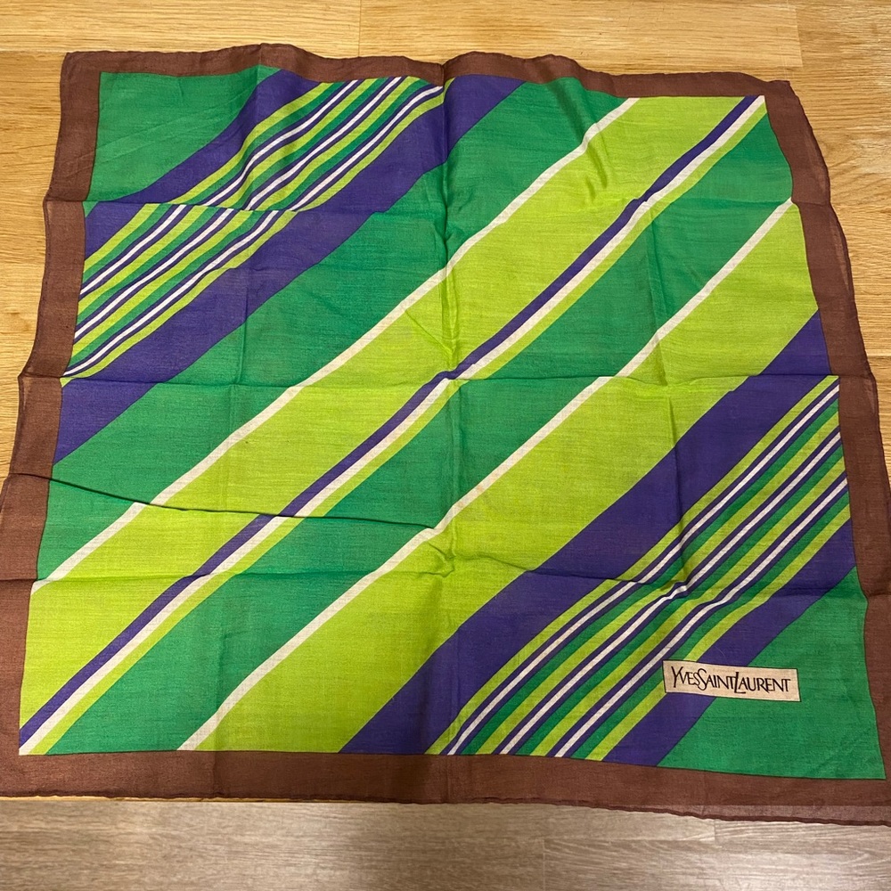 YSL scarf